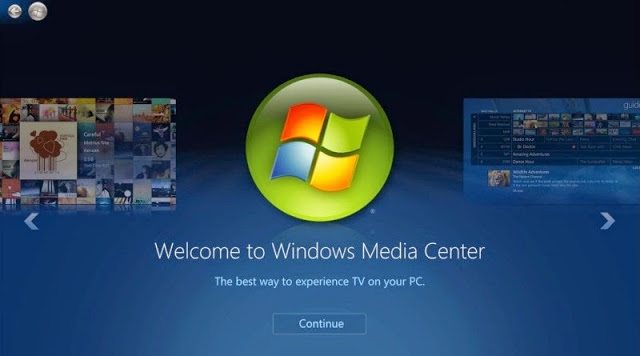 Windows 10 Missing Windows Media Center