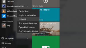 windows 10 features