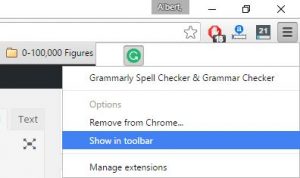 add chrome extension on toolbar