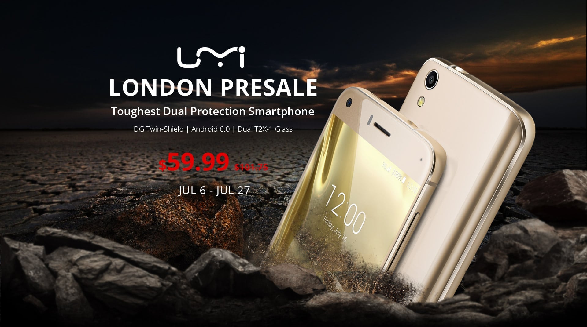 UMI London Dual Protection Smartphone [Presale]