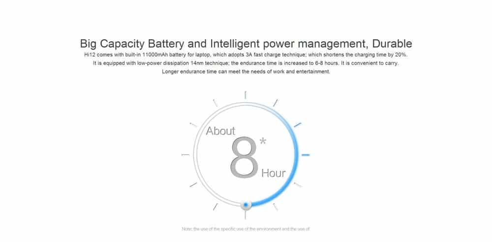 Chuwi Hi12 Tablet PC Battery