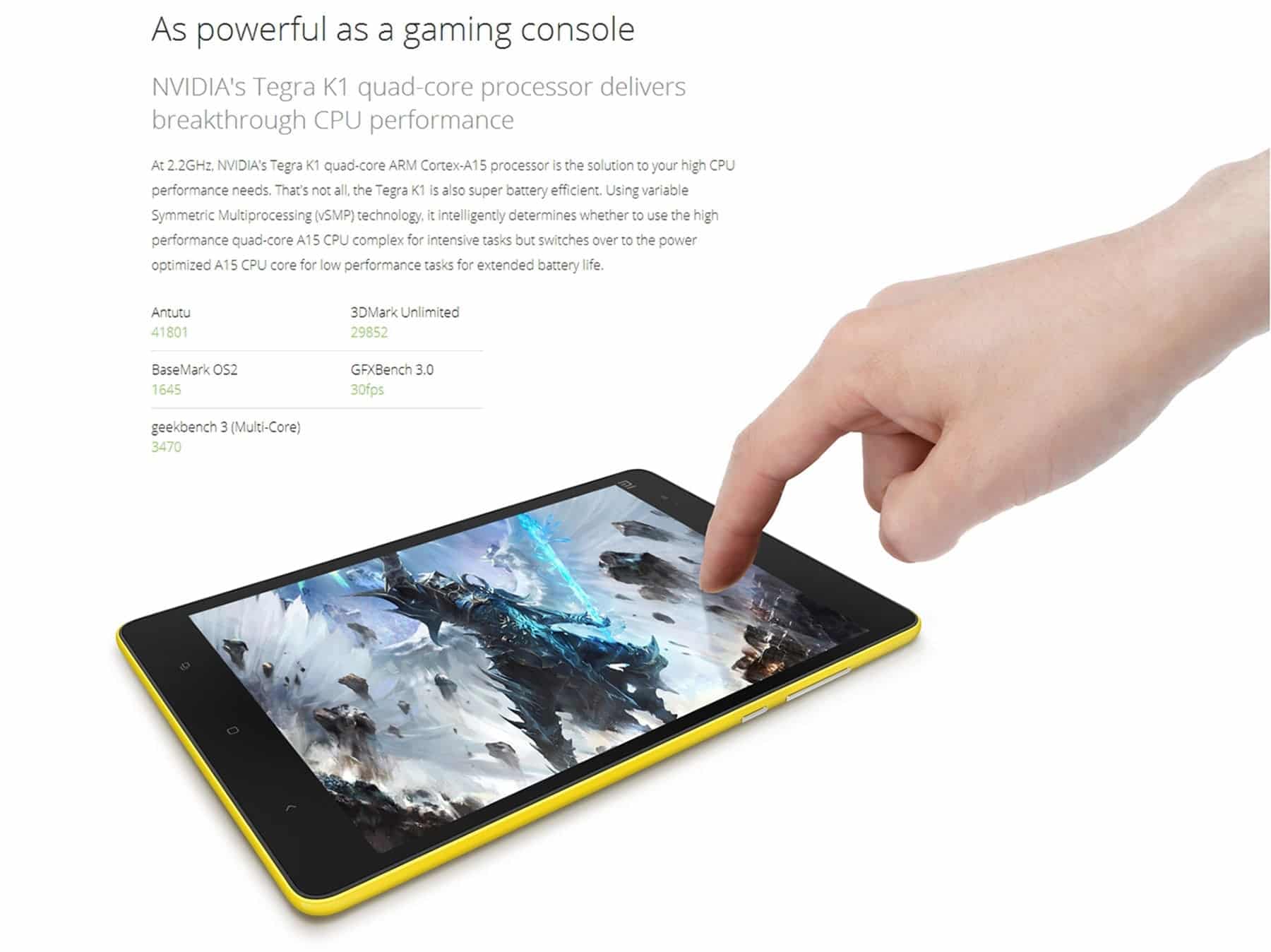 XiaoMi Mi Pad 64GB performance