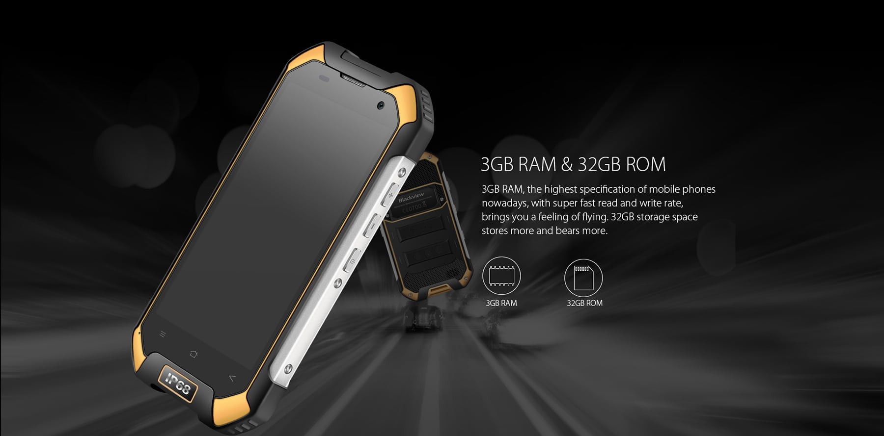 blackview bv6000 4g smartphone performance