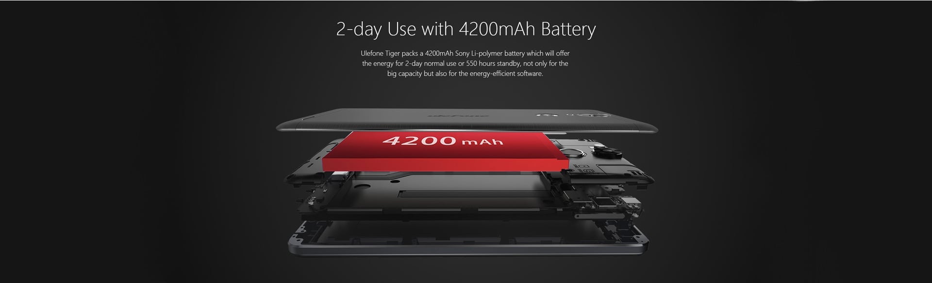 Ulefone Tiger battery