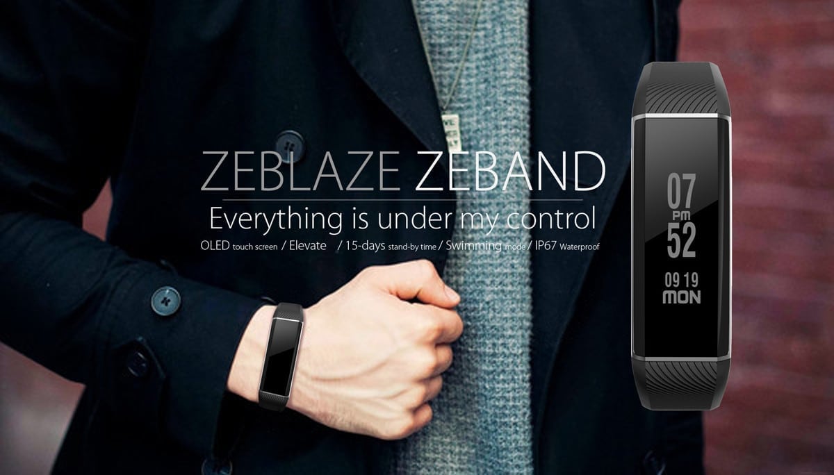 zeblaze zeband heart rate monitor