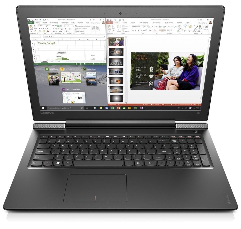 Lenovo IdeaPad 700 best gaming laptop under 1000 Dollars