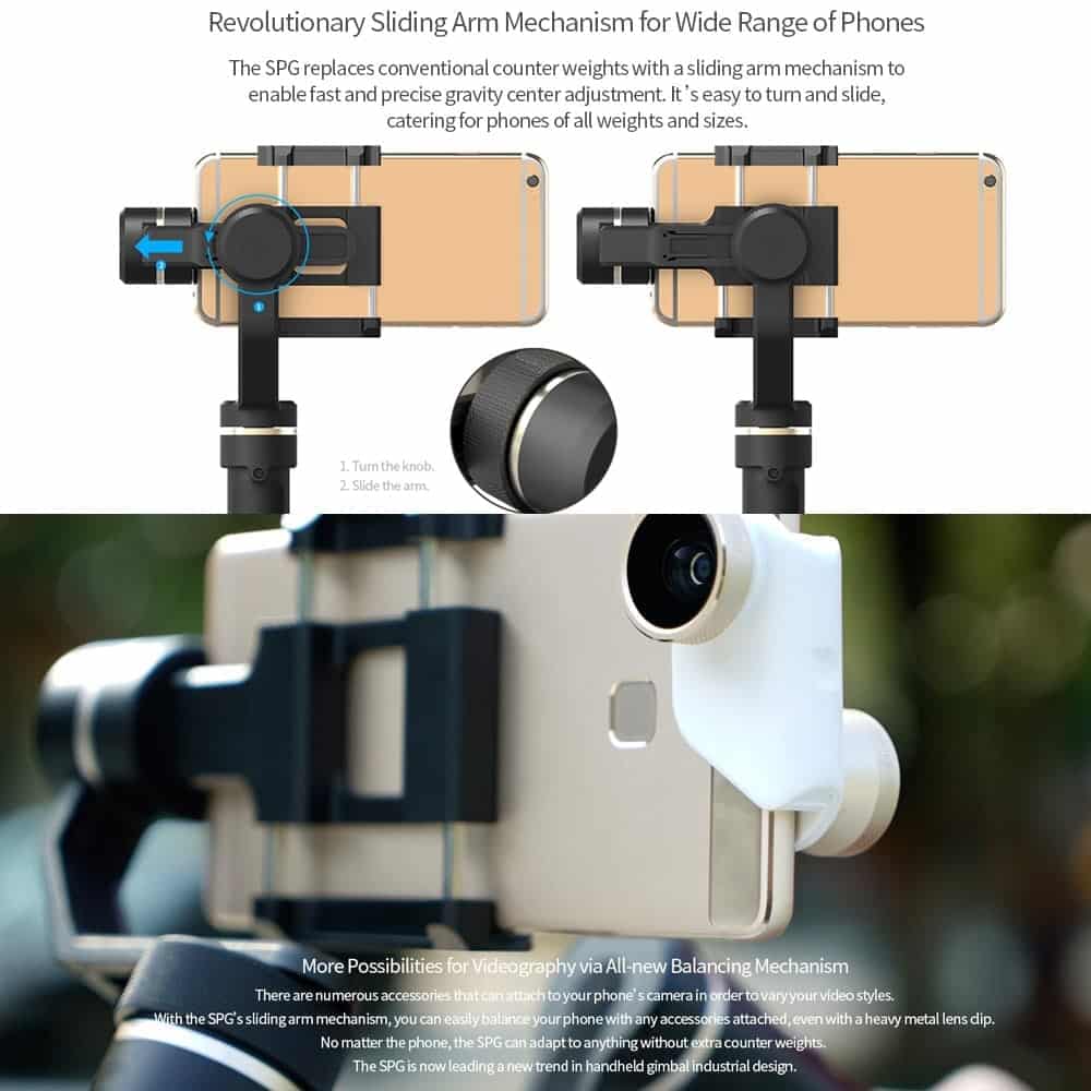 a review of the SPG 3-axis gimbal