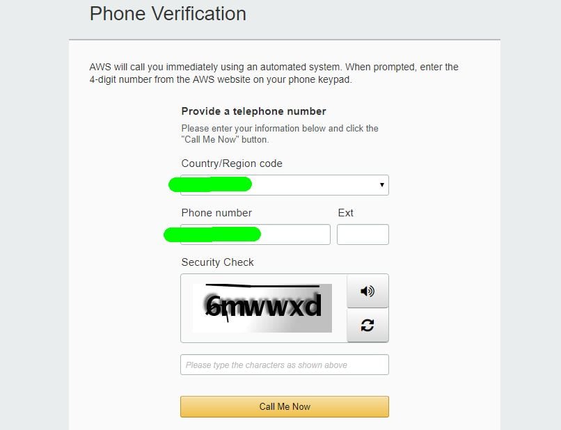 phone verification free vps