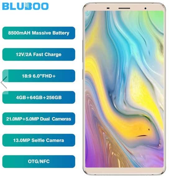 Bluboo S3 specs Review